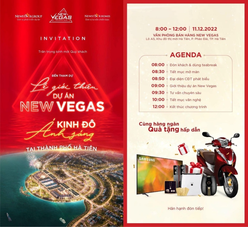 NewstarGroup mang "Las Vegas" đến Hà Tiên thập vịnh cảnh